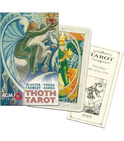 Amazon.co.jp: ニチユー(Nichiyu) タロットカード 78枚 トート版 占い